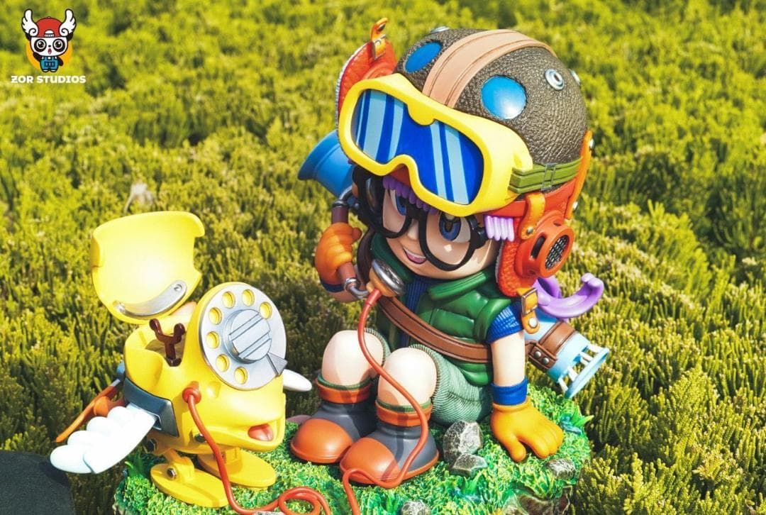 Dr.スランプ アラレちゃん 電話 ガレージキット 塗装済み完成品