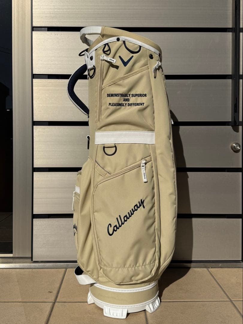 Callaway ゴルフキャディバッグ ベージュ ユニセックス Callaway