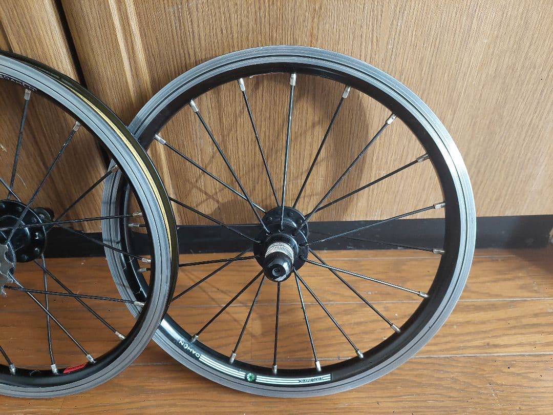 ダホン DAHON K3 純正ホイール 前後セット 14インチ