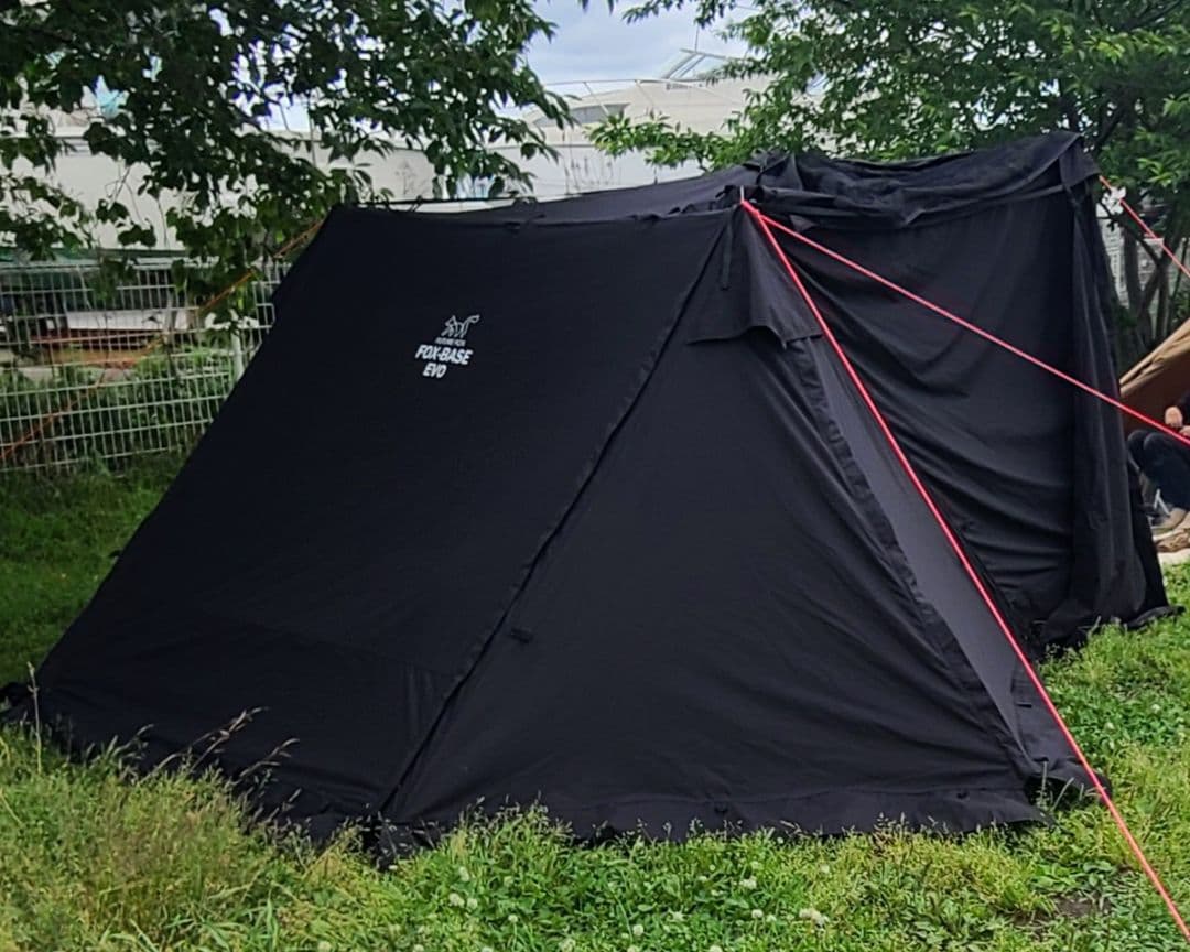 future fox FOX-BASE EVO パップテントブラック インナー付FUTURE FOX