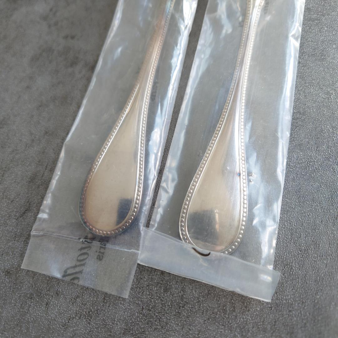 希少 クリストフル パール 未開封 デザートフォーク 2点 - メルカリ