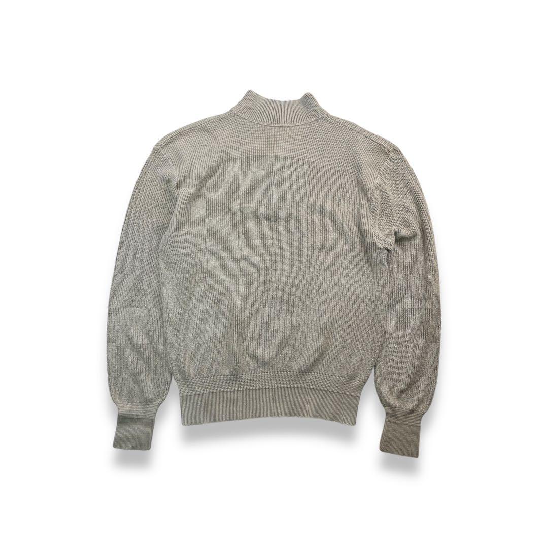 80s USA製 L.L.Bean エルエルビーン ヘンリーネックコットンニット