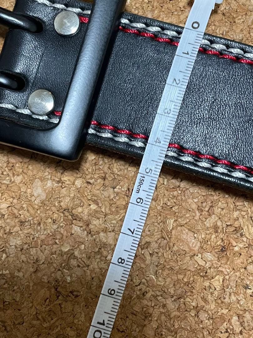 ◇感謝価格◇SAMURAI JEANS◇カウハイドダブルカラーステッチベルト