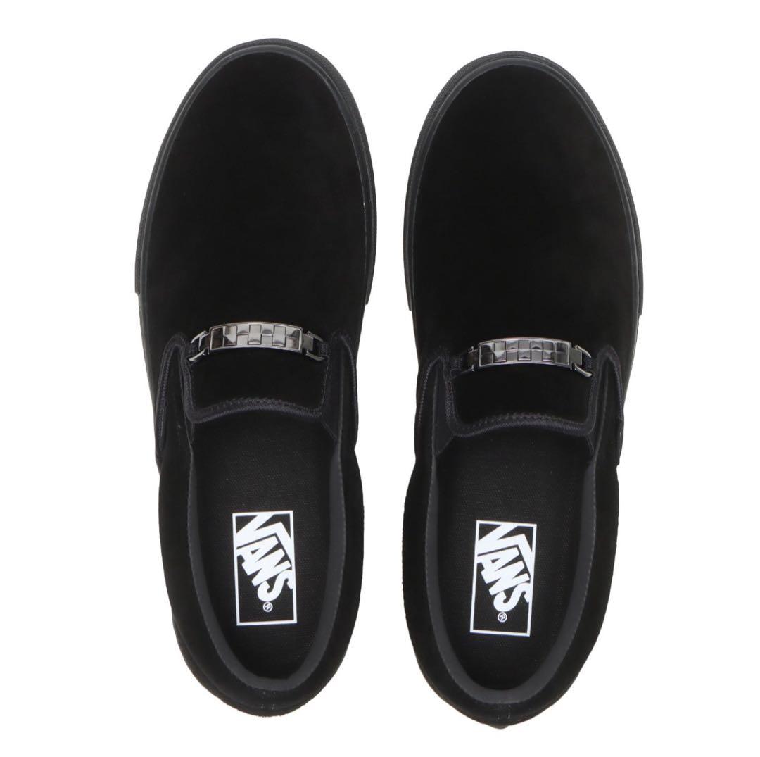 VANS スニーカー　ビットローファー　スリッポン　ブラック　23.5cm