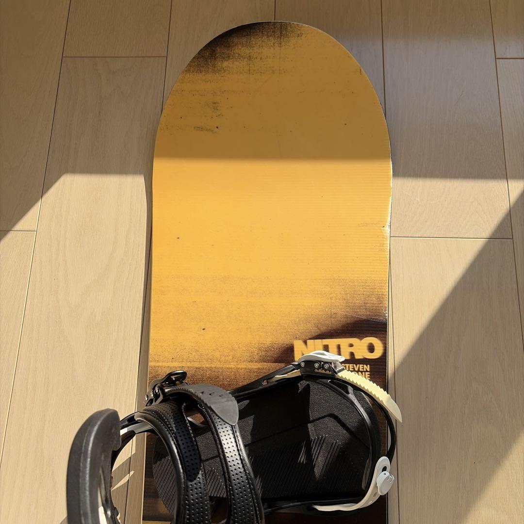 美品】NITRO ADDICT 158cm LINK GREED バイン付 - メルカリ