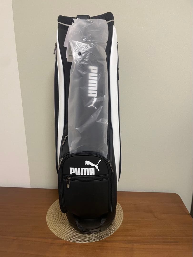 PUMA キャディーバッグ ブラック/ホワイト - ゴルフバッグ・キャディ
