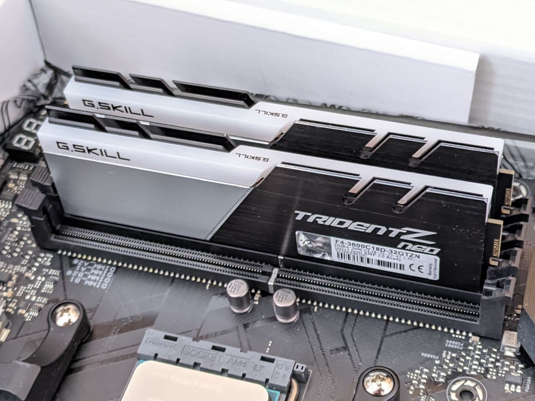 G.Skill DDR4メモリ DDR4-3600 16GB×2枚組 32GBAmazon.co.jp: G.Skill