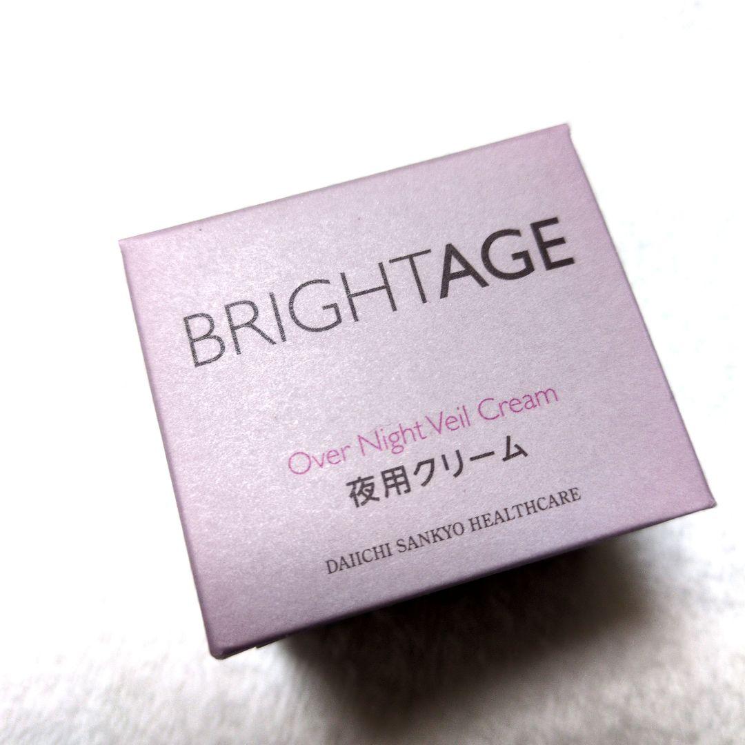 BRIGHTAGE Over Night Veil Cream 夜用クリーム - メルカリ
