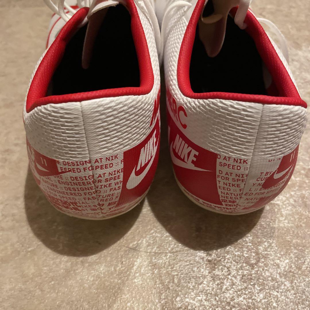 NIKE ナイキ サッカー スパイク オーダーメイド 白 赤 26.5センチ
