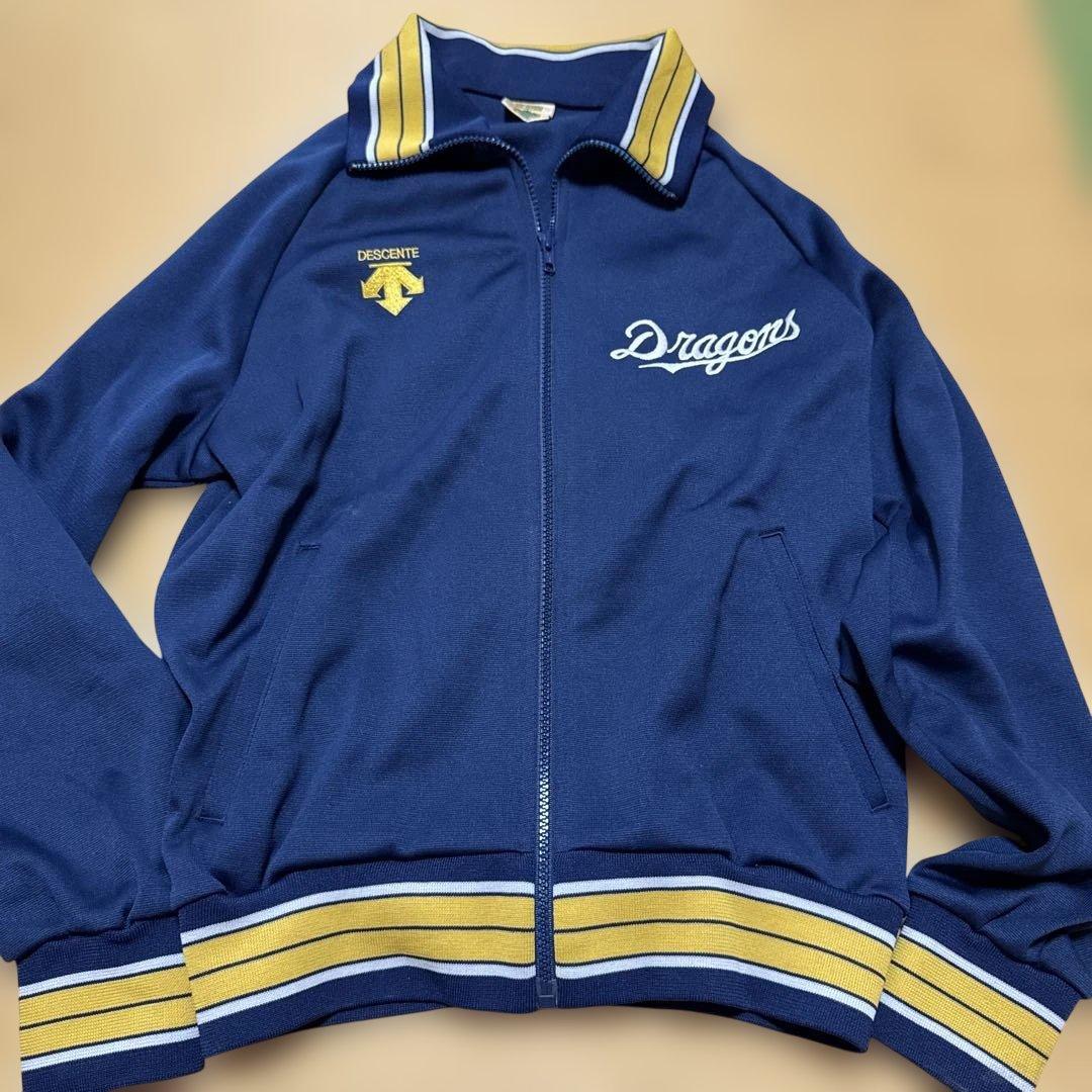 当時物実使用　中日ドラゴンズ　DESCENTE　スタジャン　デサント昭和レトロ 2026年最新】descente スタジャンの人気アイテム - メルカリ