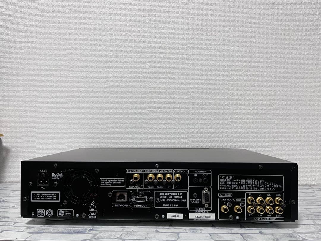 マニアの方！美品　マランツ　ブルーレイプレイヤー　BD7004