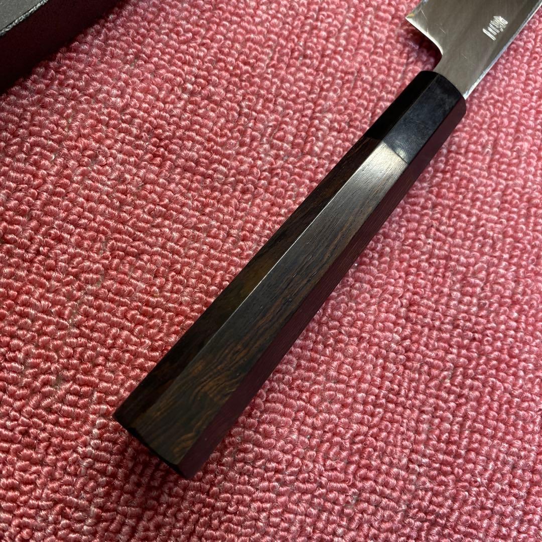 銀三先丸柳刃包丁240㎜ 8寸