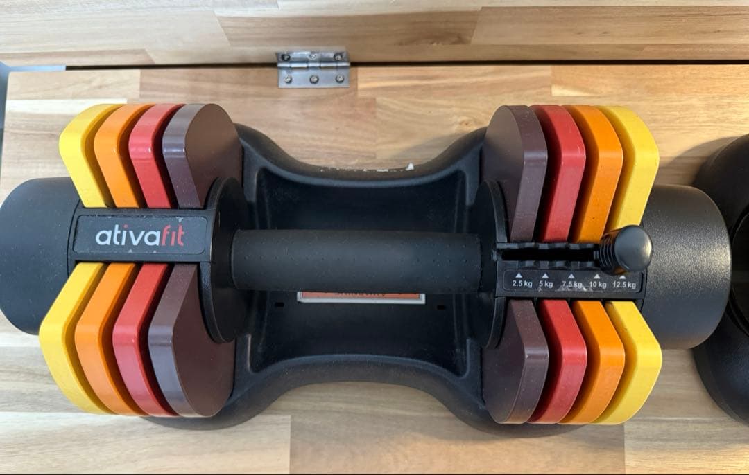 ATIVAFIT ダンベル 可変式 12.5kg 2個セット