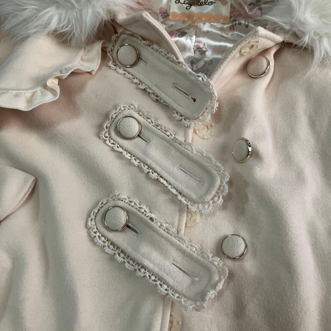 LIZ LISAマイメロフリルファーポンチョしまむら