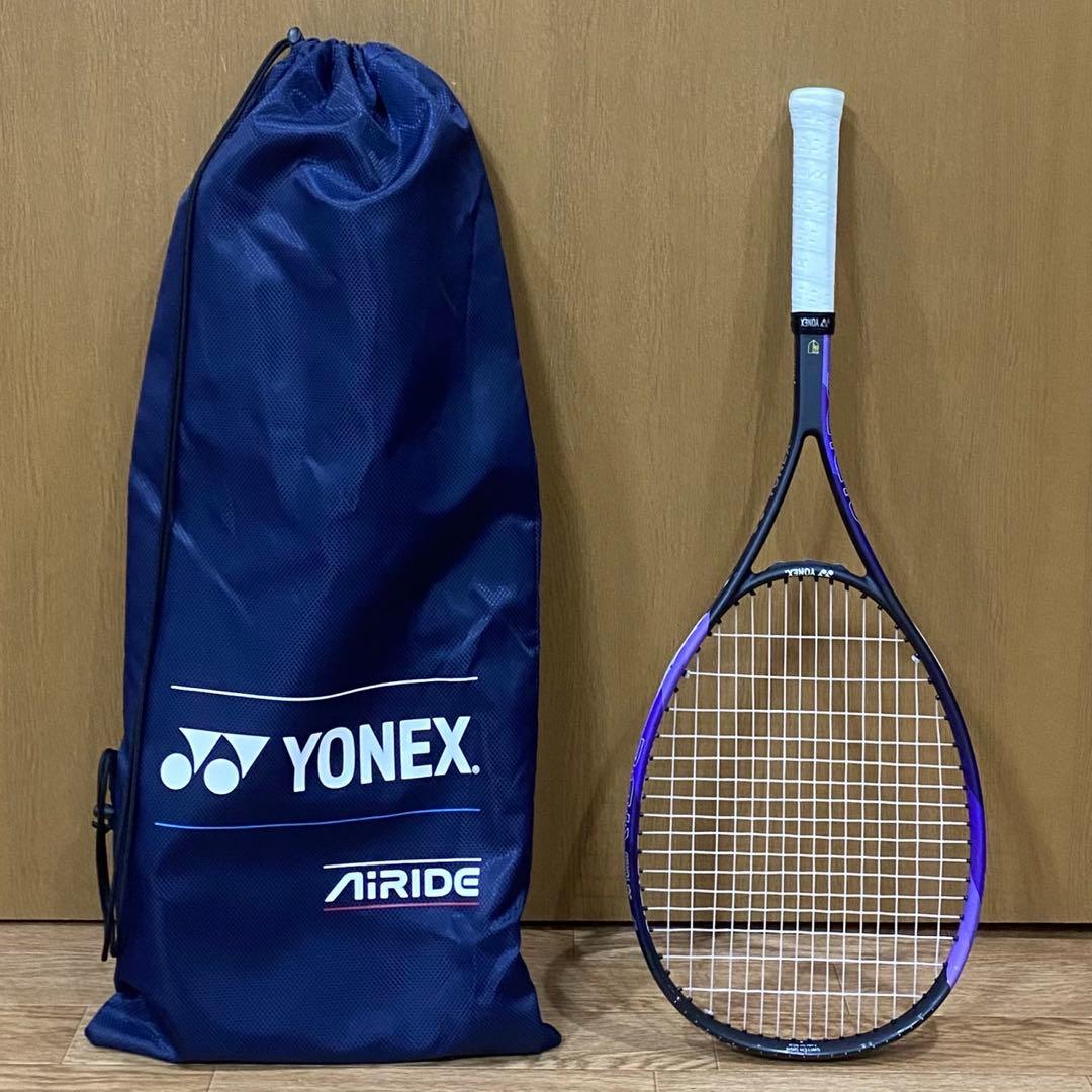 ヨネックス　YONEX　ソフトテニスラケット　エアライド　2023　バイオレット YONEX（ヨネックス） 「ガット張り上げ済み」ヨネックス ソフトテニス