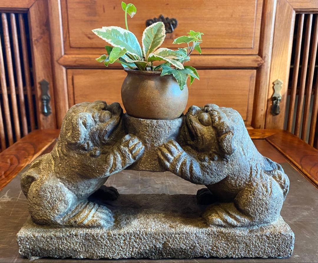 ドラゴン彫刻 置き物