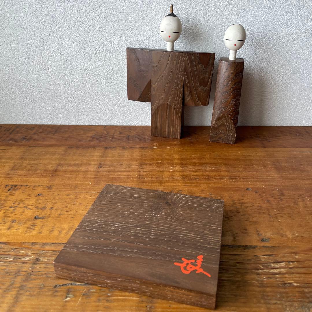 希少 古物 欅木製 立て雛 芸術 古道具 伝統文化 民藝