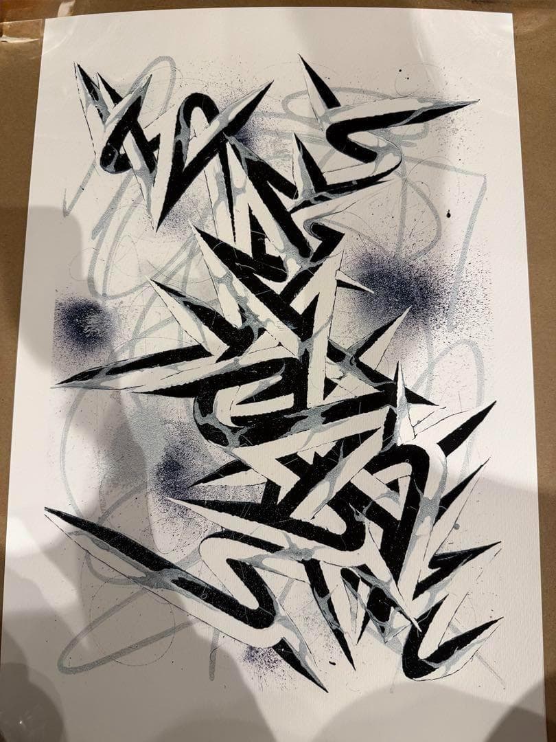 大山エンリコイサム FFIGURATI#50 版画250部限定 大山エンリコイサム｜Abstractions / Extractions | Takuro Someya