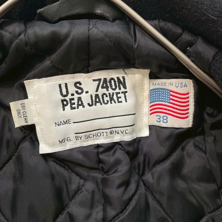 【ばら】Schott U.S.740N PEA JACKET ピーコート