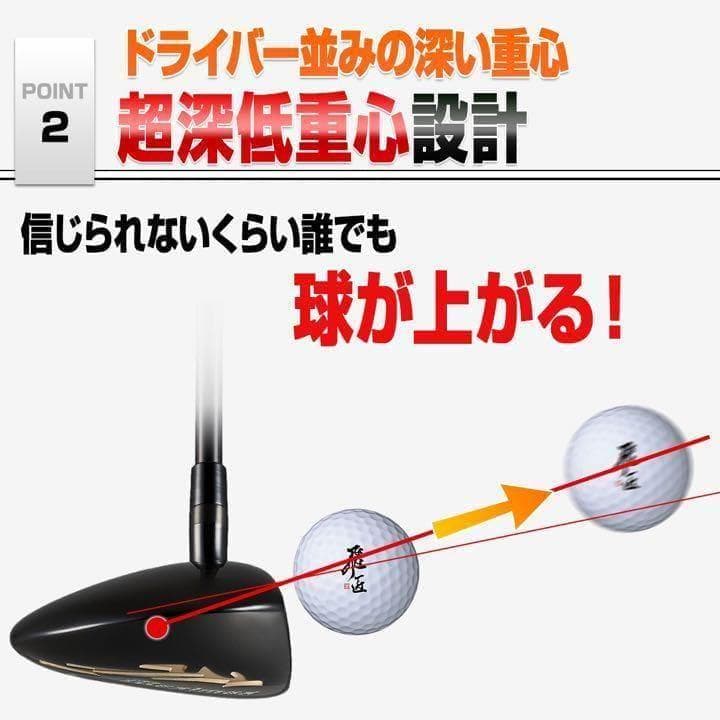 新発売】☆適合高反発加工で飛ぶ! ワークス マキシマックス ブラック2