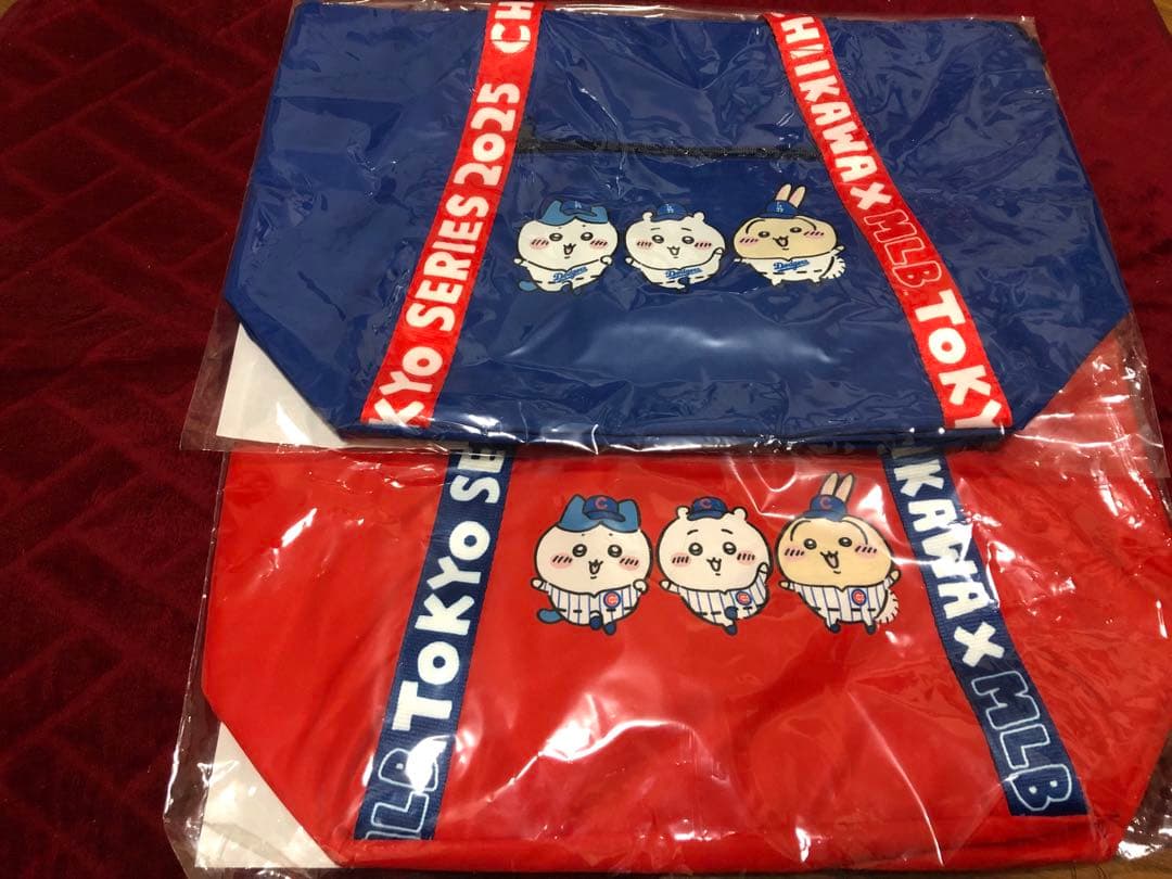 ちいかわ MLB TOKYO SERIES トートバッグ ドジャース 予約】ちいかわ×MLB TOKYO SERIES トートバッグ（カブス）【2025年6月
