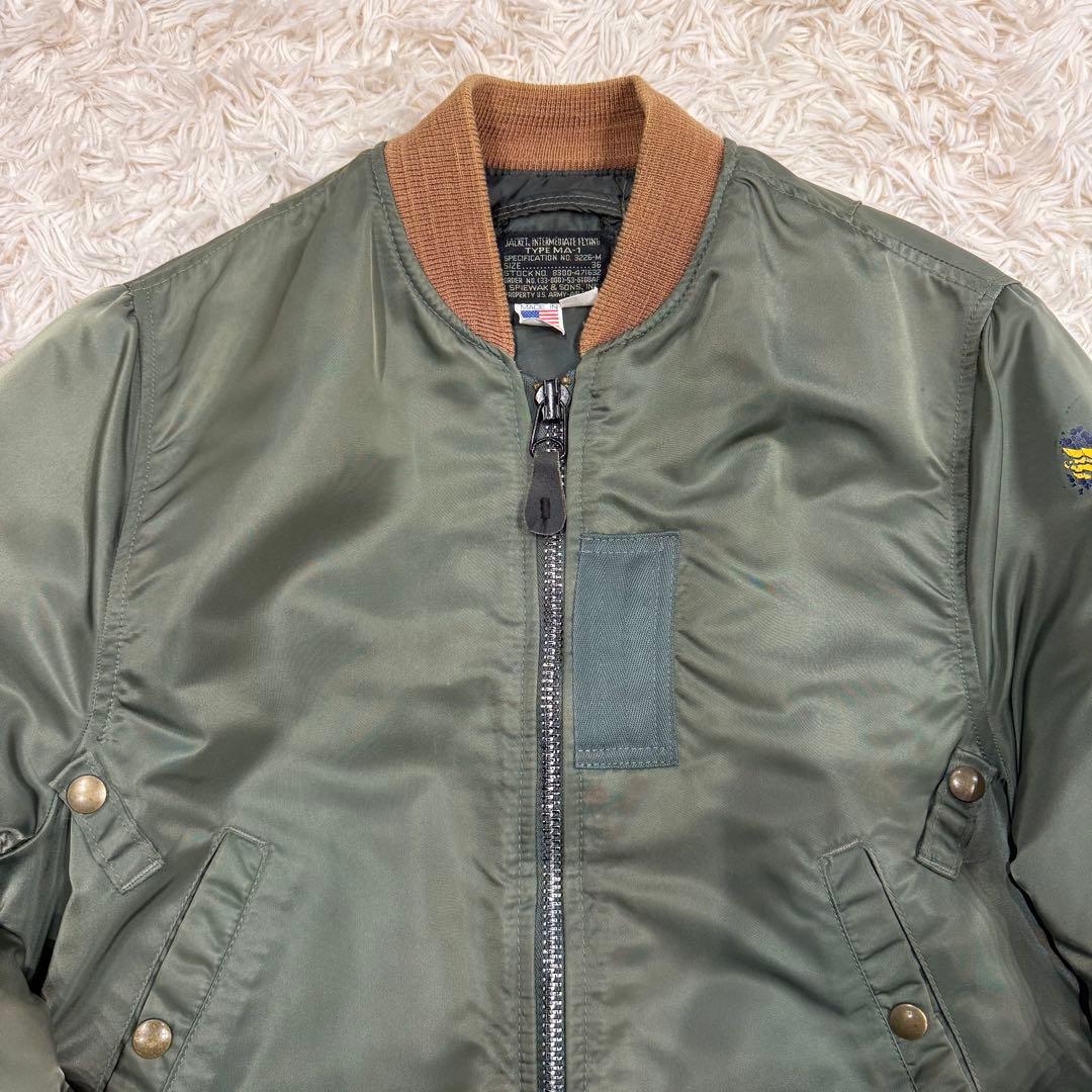 希少】SPIEWAK MA-1 USA ヴィンテージ IDEAL カーキ 36 SPIEWAK - 希少