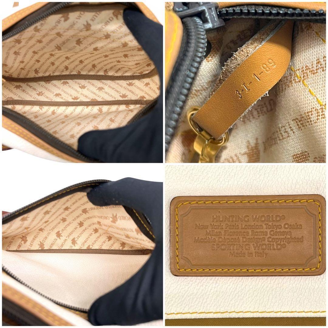 HUNTING WORLD Shoulder Bag PVC Flap y2k - メルカリ