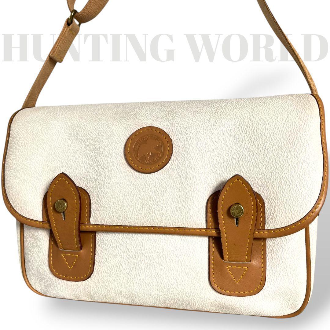 HUNTING WORLD Shoulder Bag PVC Flap y2k - メルカリ
