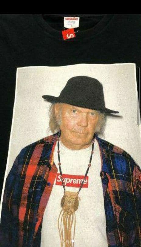 Supreme ニールヤング Tシャツ キムタクUOMO着用 - メルカリ