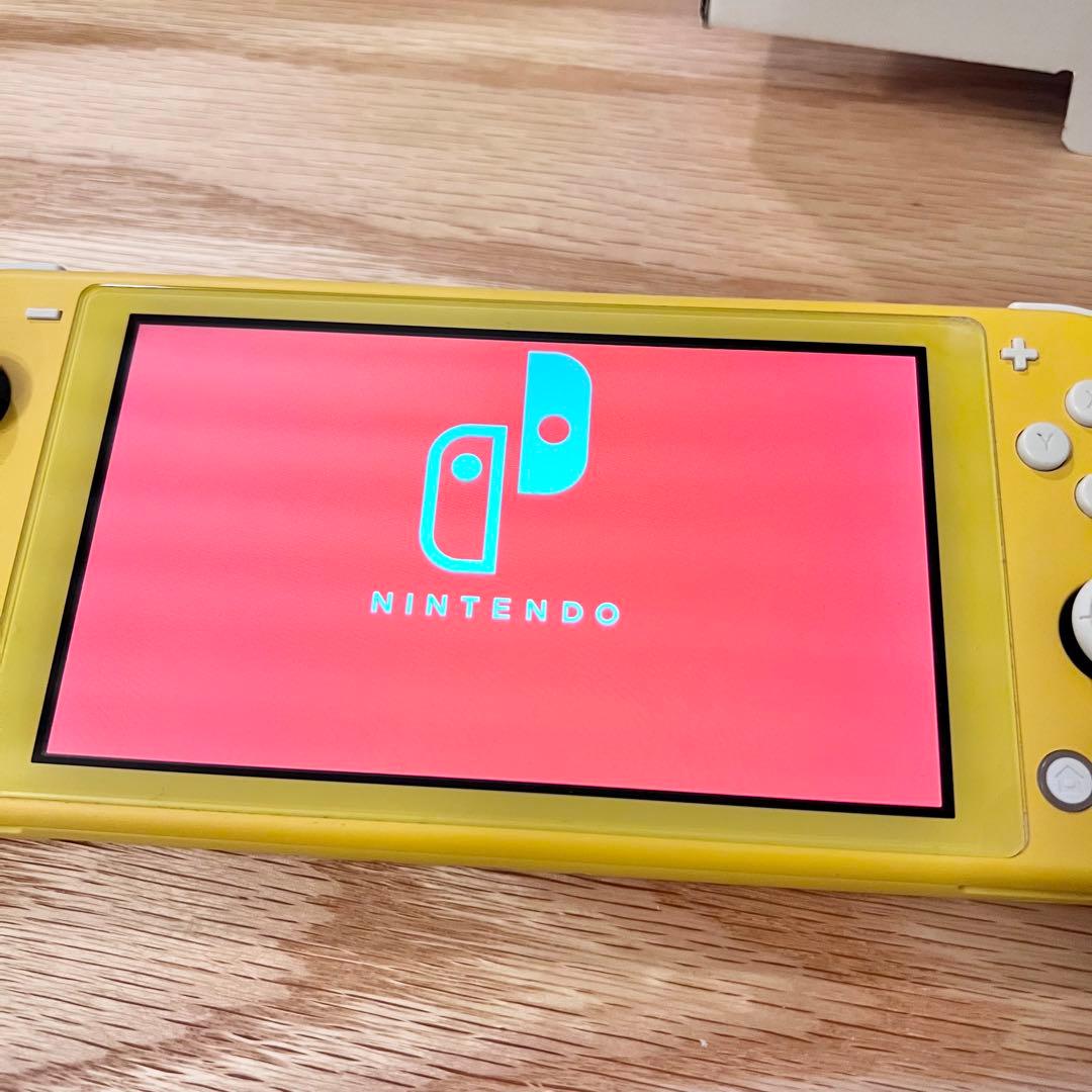 Nintendo Switch Lite 本体 イエロー 充電器・箱付き