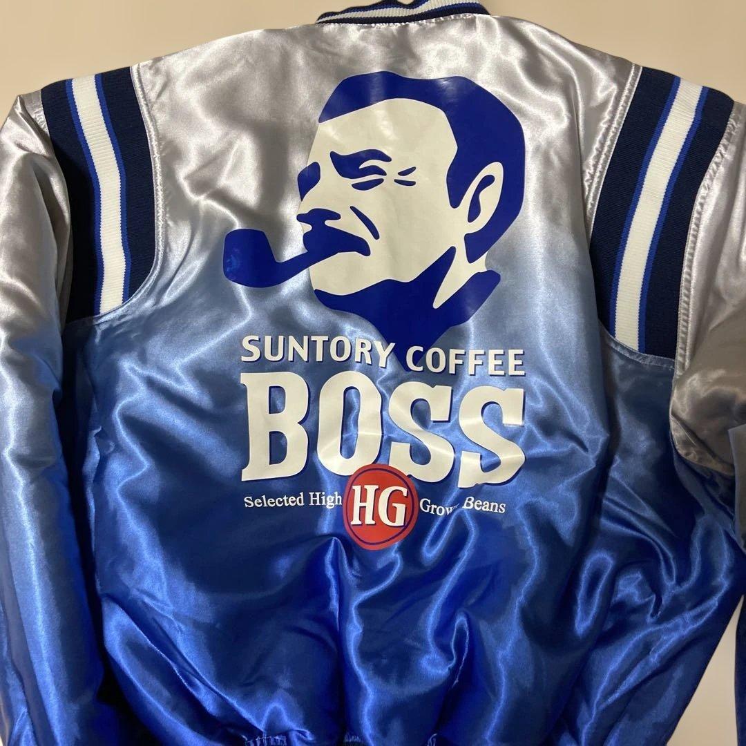 BOSS サントリー ボスジャン 非売品 リバーシブル ブルー L相当 - メルカリ