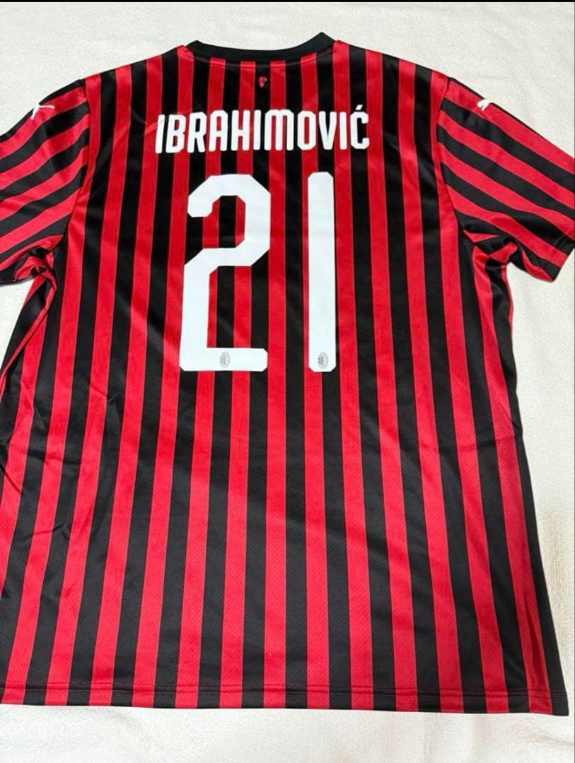 19-20 ACミラン イブラヒモビッチ 楽天市場】ACミラン 2019/20 ホーム（赤黒） ＃21 IBRAHIMOVIC