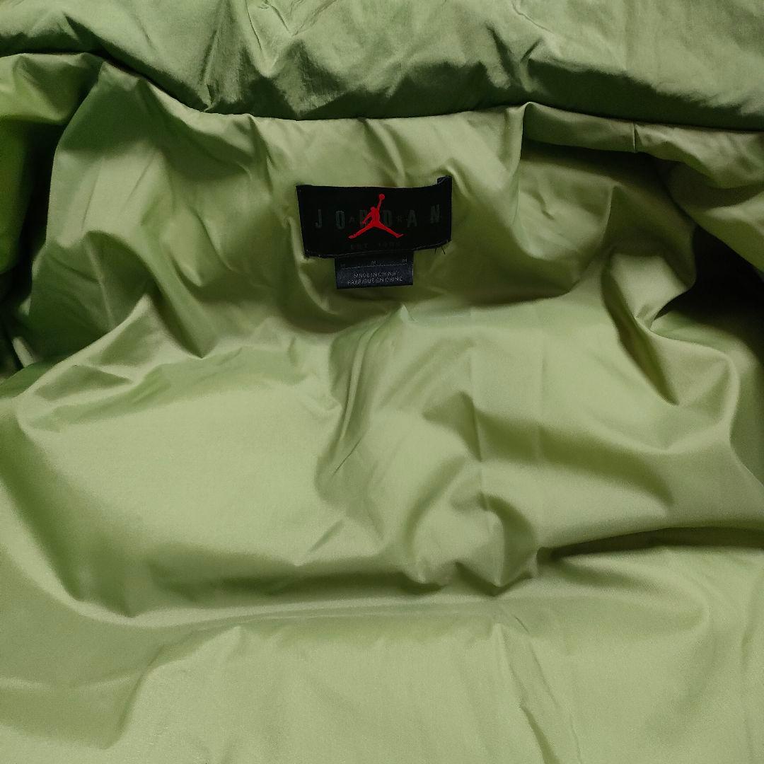 ジョーダンJORDAN ナイキNIKE ダウンジャケット オリーブグリーン緑 M