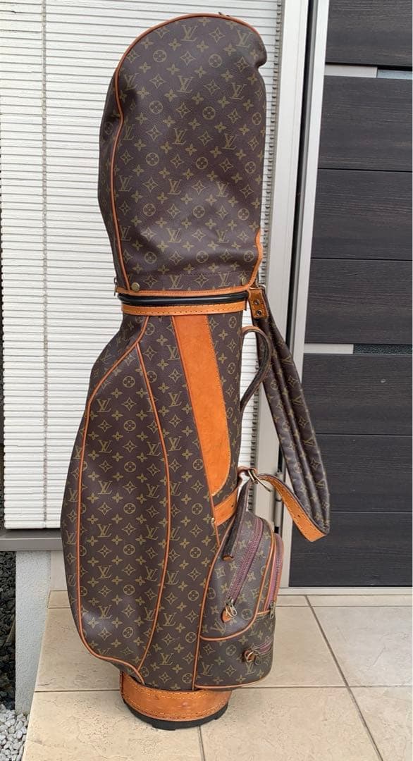 中古品 LOUIS VUITTON ルイ・ヴィトン ゴルフ キャディーバッグ - メルカリ