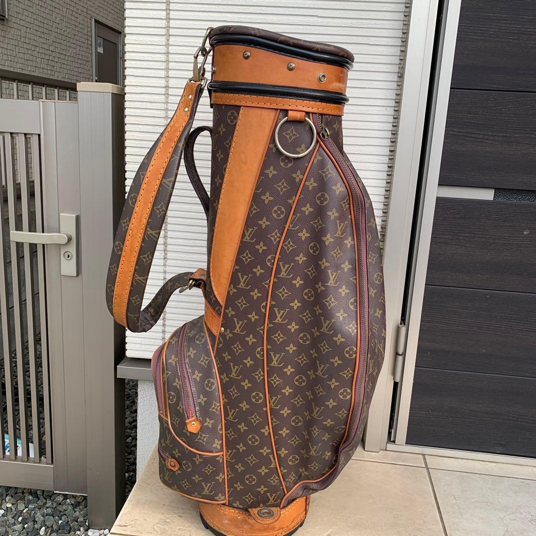 中古品 LOUIS VUITTON ルイ・ヴィトン ゴルフ キャディーバッグ - メルカリ