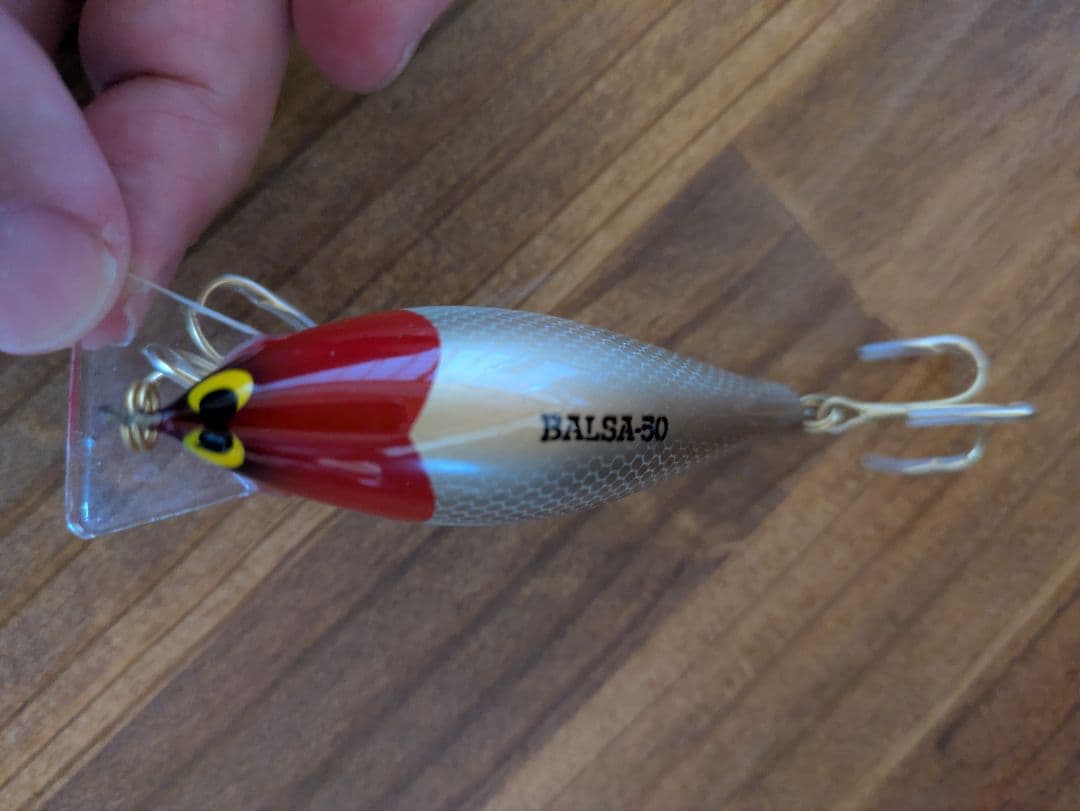 Balsa 50 クランクベイト レッドヘッド オリジナル