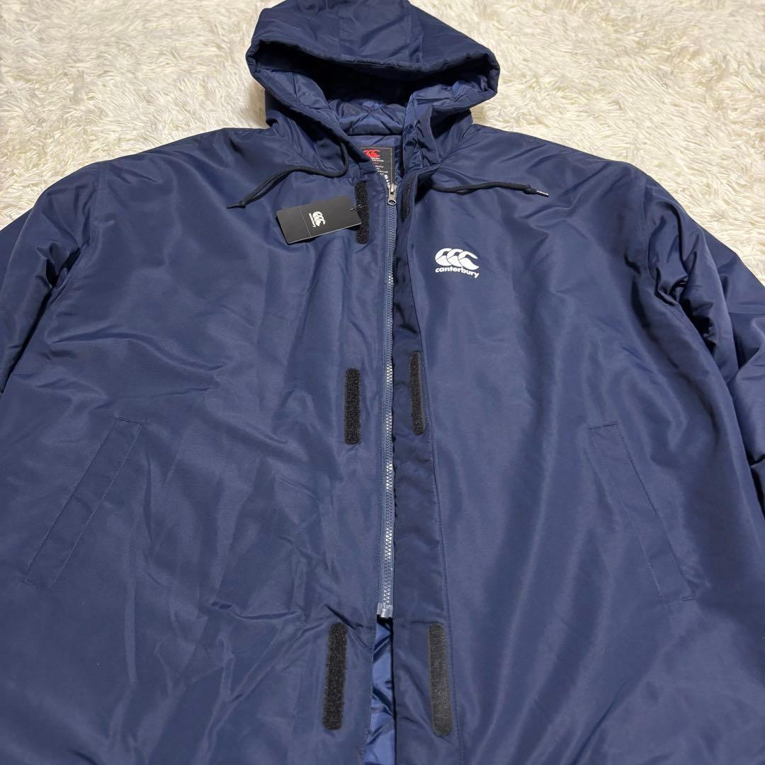 タグ付き・未使用級】canterbury フード付きジャケット 3L ネイビー