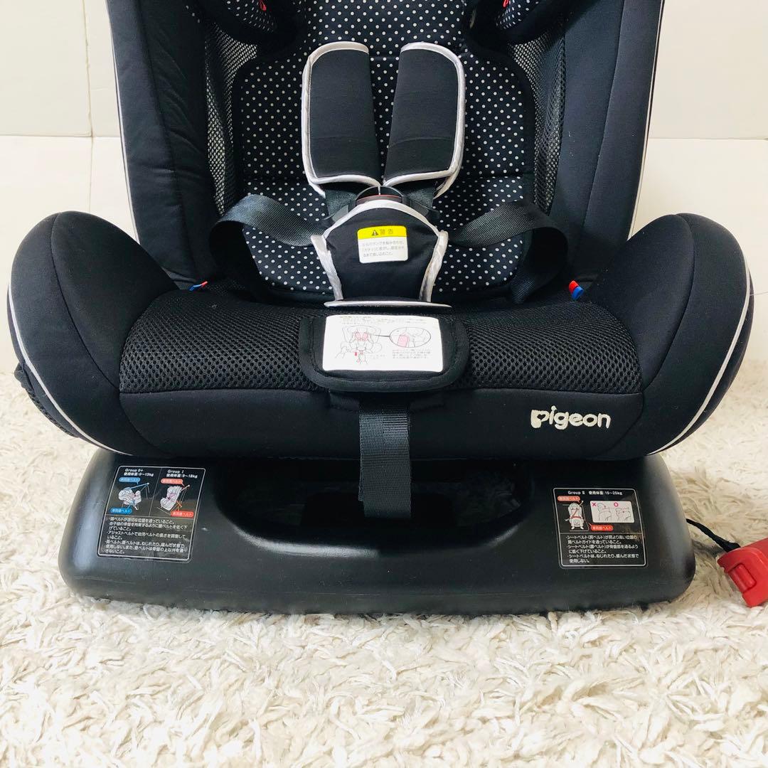 美品】西松屋限定モデル ピジョン チャイルドシート オレイユ シート