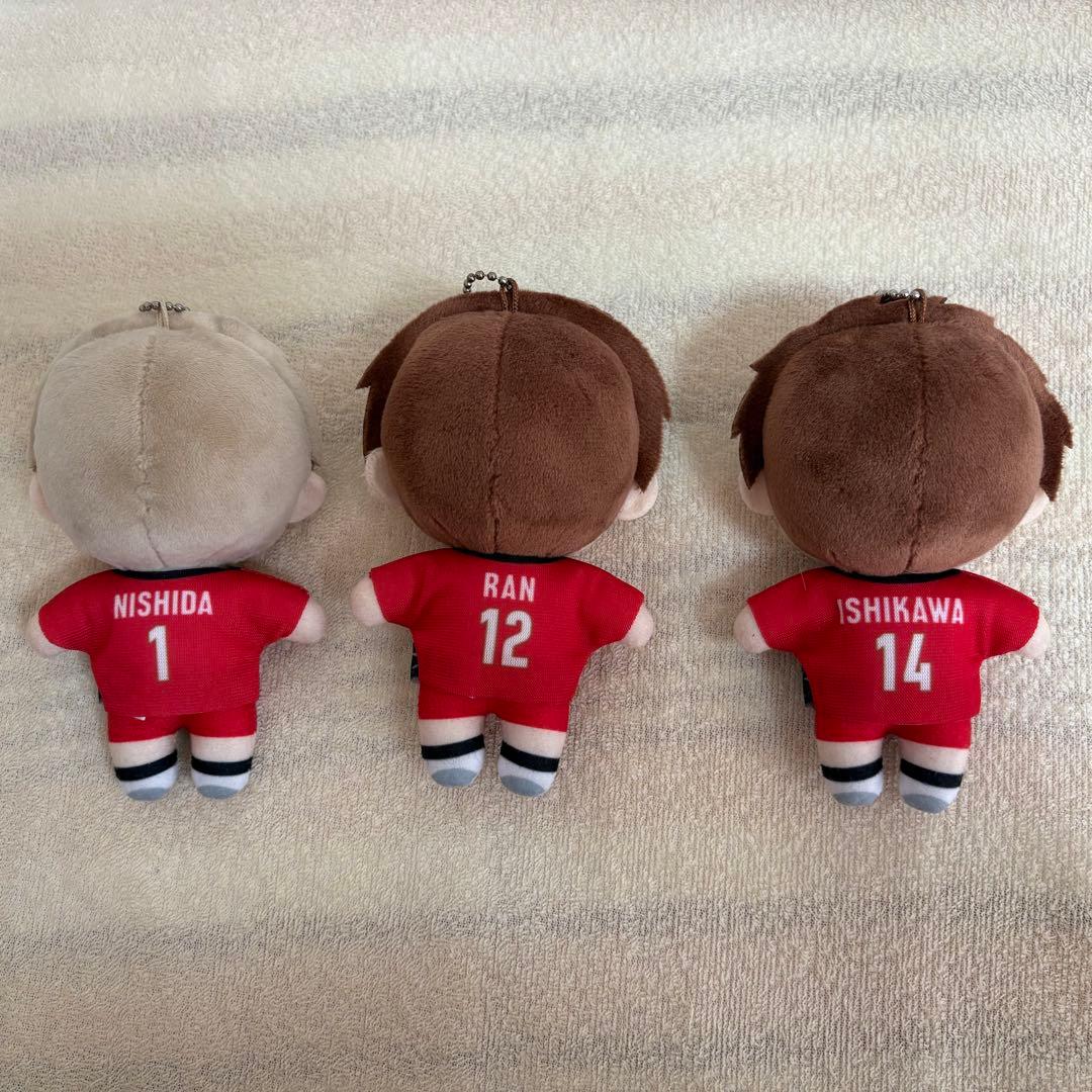 男子バレー 日本代表 ぬいぐるみキーホルダー 石川祐希 高橋藍 西田