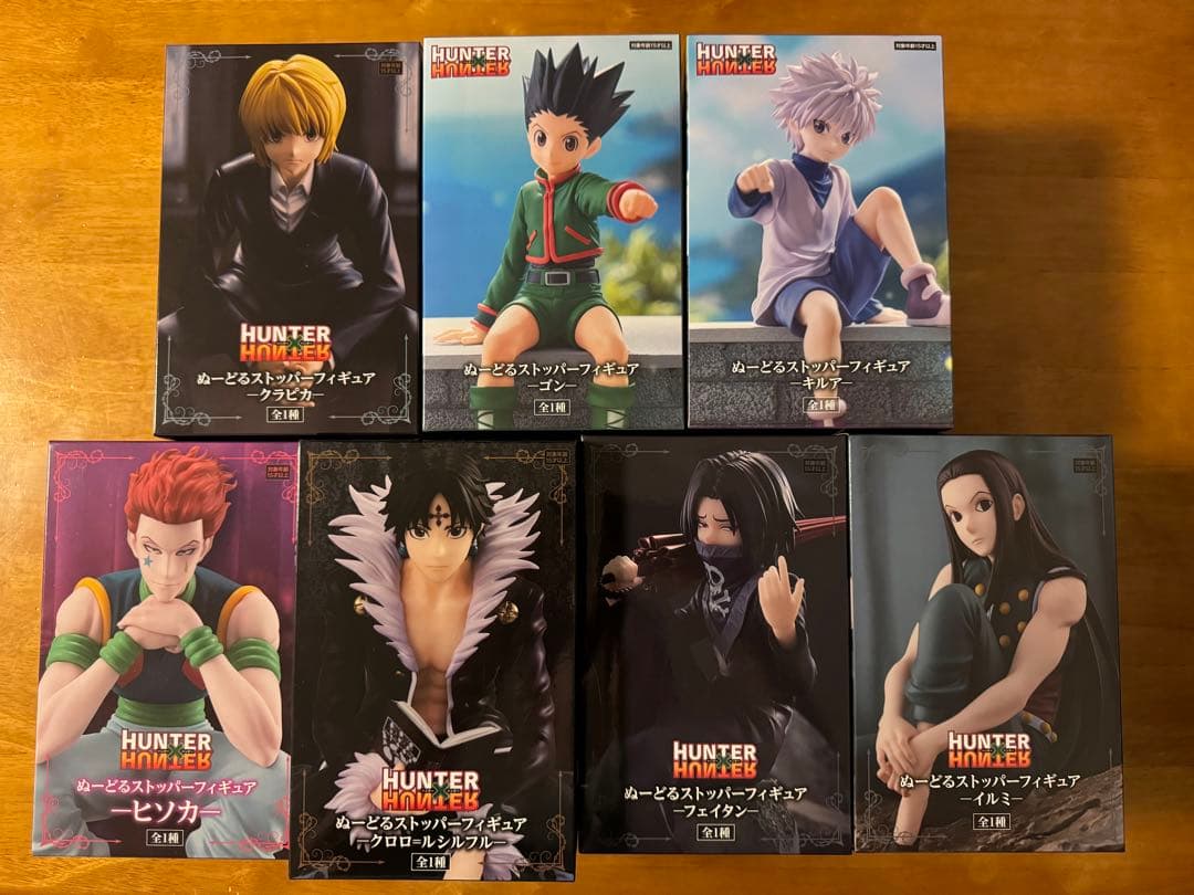 ハンターハンター ぬーどるストッパー フィギュア 7体 フェイタン