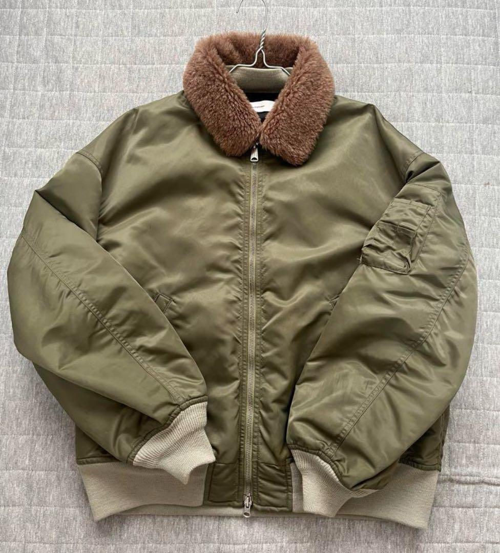 AVIREX USA MA-1フライトジャケット オリーブグリーン メンズ AVIREX