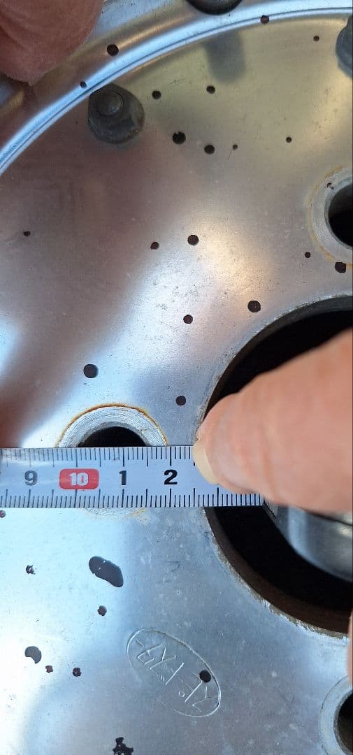 早い者勝ち‼️10㌅ マークI セット 4.5j 4H PCD110ハブ径74㍉