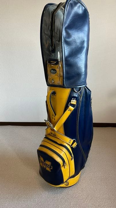 ヴィンテージキャディバッグRon Miller ミシガン大学 ヴィンテージキャディバッグRon Miller Pro Model ミシガン大学