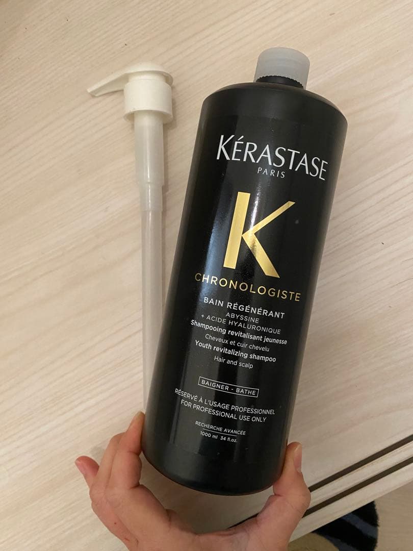 国内正規品/ケラスターゼ　クロノロジスト　シャンプー　1000ml 製品情報 - バン クロノロジスト | ケラスターゼ公式サイト KERASTASE