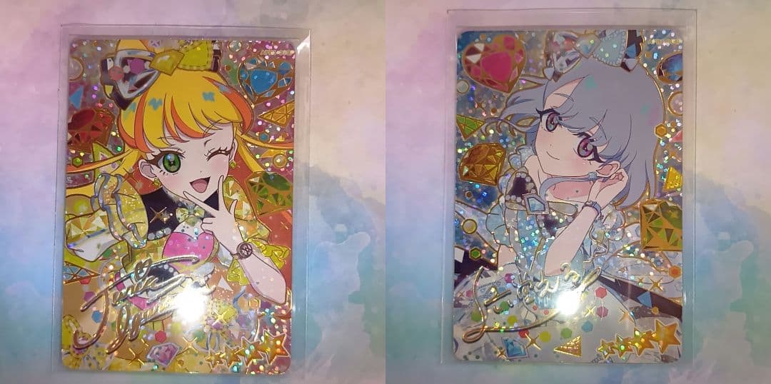 ひみつのアイプリ アイプリ ジュエルバズリウム ダイヤ アクアマリン