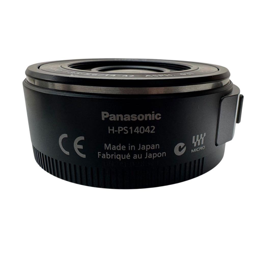 美品　Panasonic H-PS14042 14-42mm F3.5-5.6
