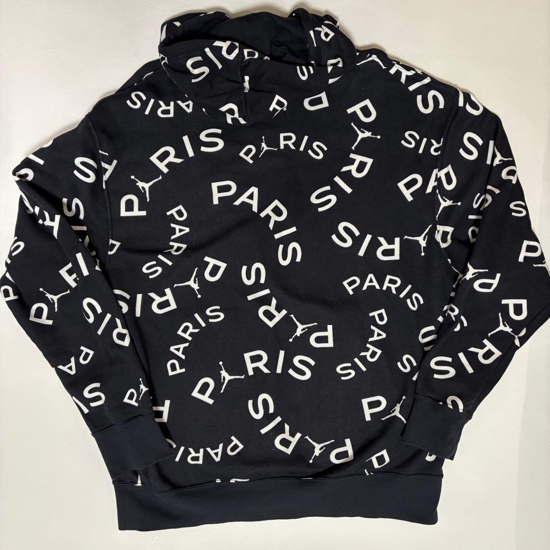 ジョーダン × パリサンジェルマン コラボ スウェットパーカー金刺繍 XL
