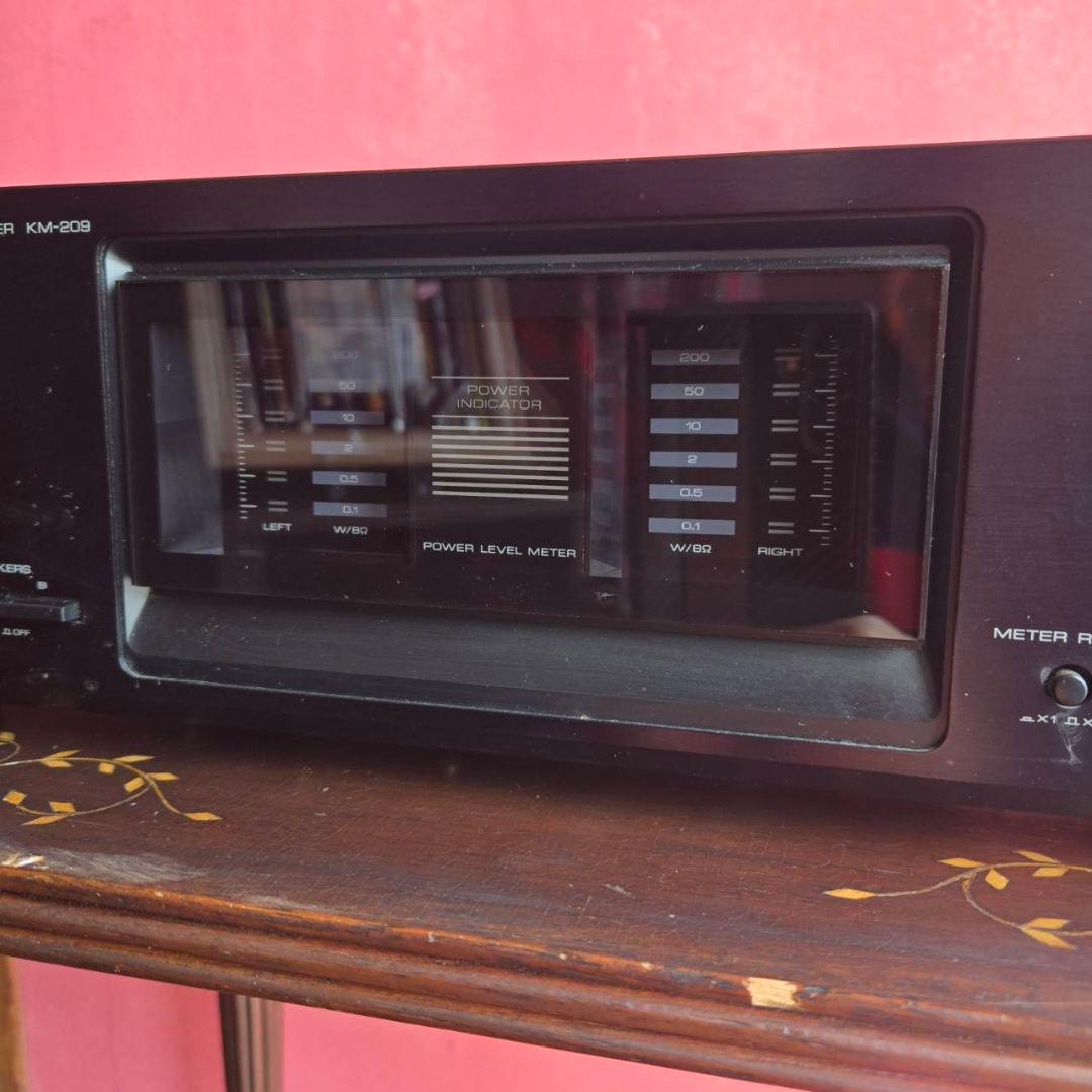 KENWOOD KM-209 ステレオ パワーアンプ ケンウッド