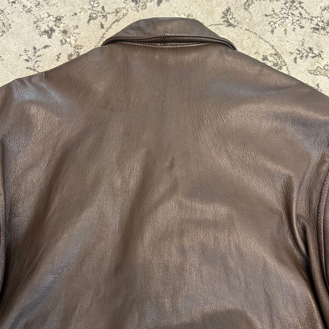 80s COOPER クーパー SADDLERY USA製 A-2 官給品 - メルカリ