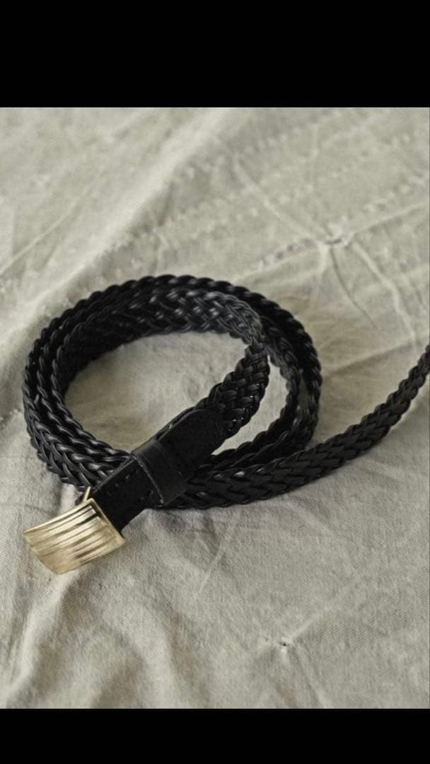 shiun/SLIDE BUCKLE MESH BELT 未使用品 - メルカリ
